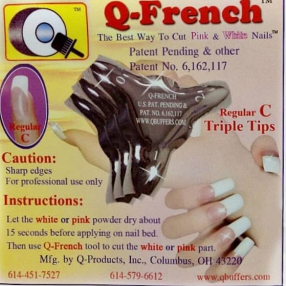 Q-Fench Other - Q-French Triple Tips Cutter(Regular C)